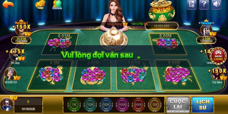 Với game bầu Cua TDTC online, anh em dễ dàng tham gia mọi lúc, mọi nơi 