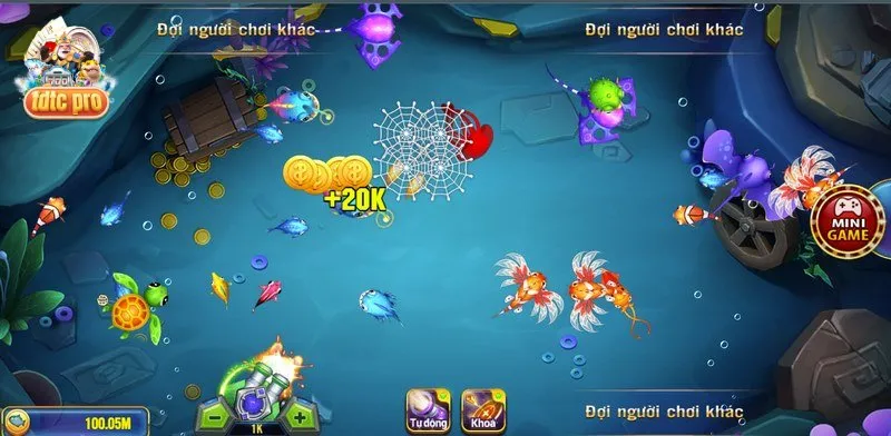 Tính năng trong game bắn cá ăn tiền của tdtc